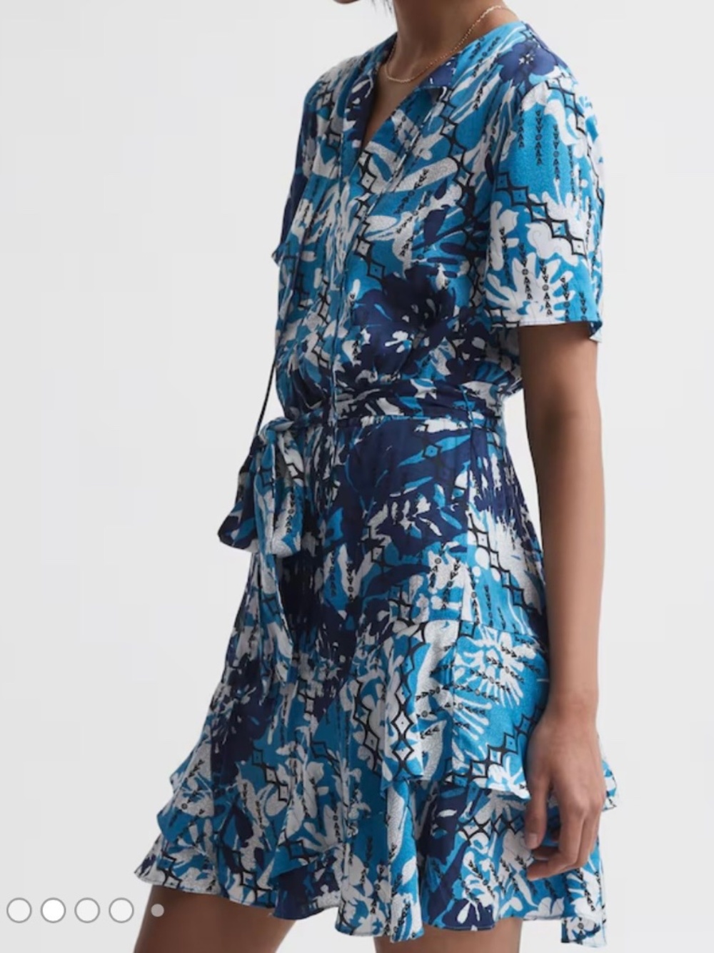 Reiss Posey Ditsy Print Dress